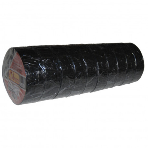 Páska izolačná PVC 19mmx10m čierna