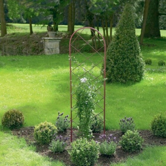 Podpora Classic Metal Trellis hnedý 30x120cm