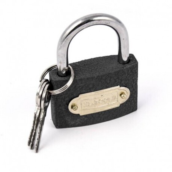 Zámok visiaci sivý 20mm 2 kľúče