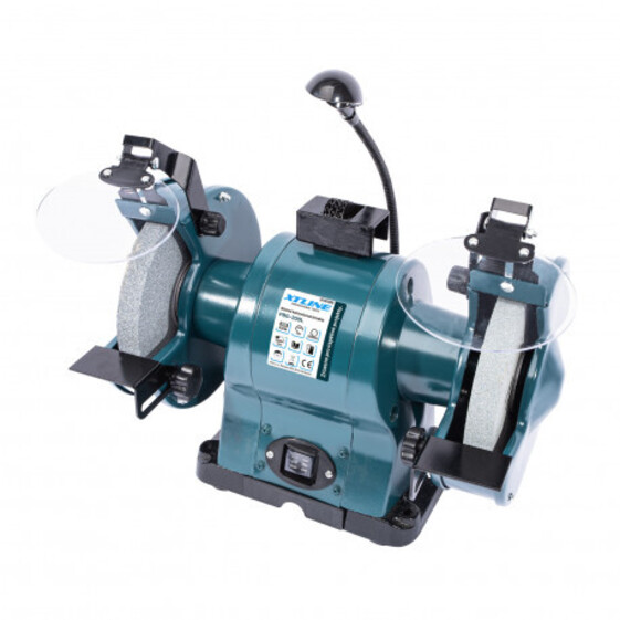 Brúska stolná dvojkotúčová 200mm 520W + lampa 3W