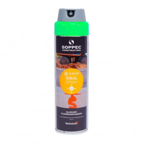 Farba značkovací spray SOPPEC Ideal 360° zelený 500 ml