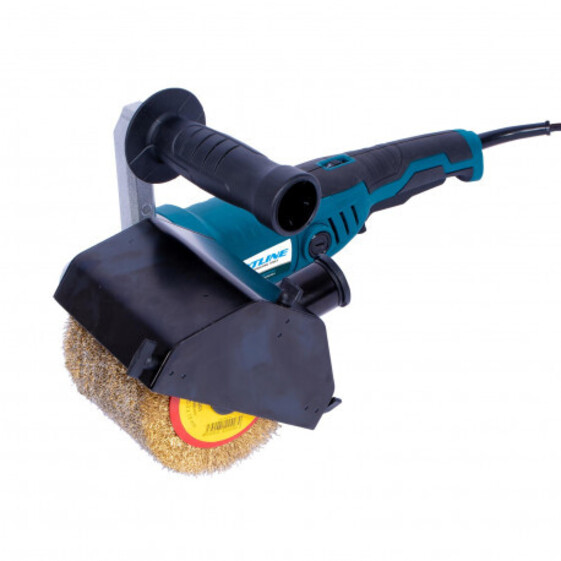 Brúska satinačná valcová 1300W + oceľový kartáč 120x100x0,3mm