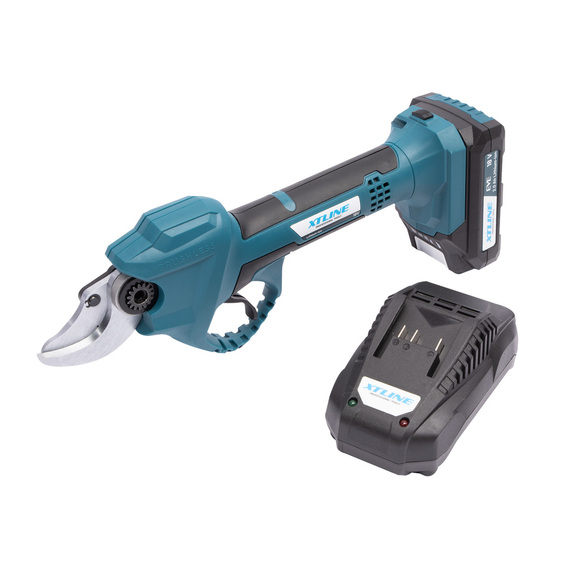 Aku nožnice na konáre bezuhlíkové 18V + batéria 2.0Ah + nabíjačka 2.4A