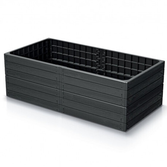 Vyvýšený záhon BASE WOODY 149,2 cm antracit