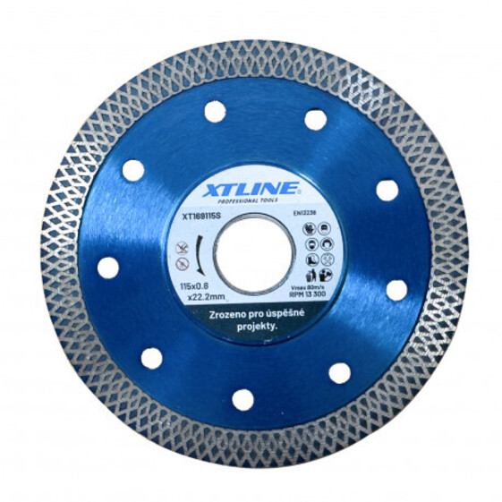 Kotúč diamant turbo 125x1/1,4x22,2x10 mm SLIM CUT