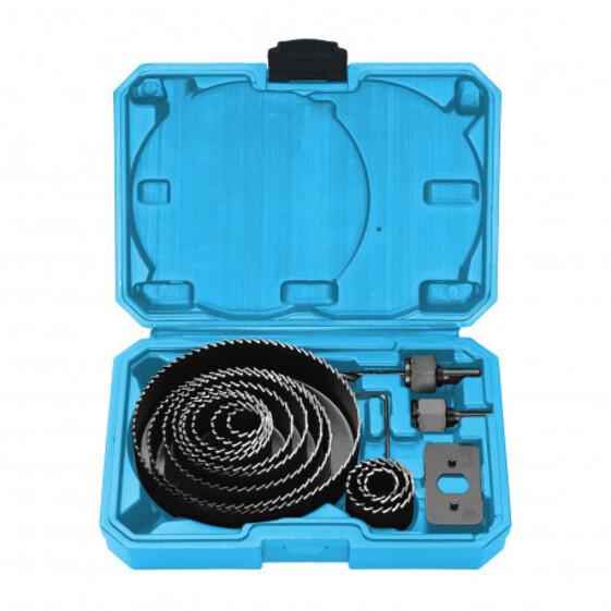 Sada vykružovacích koruniek 16 dielov 19-127mm, plastový box