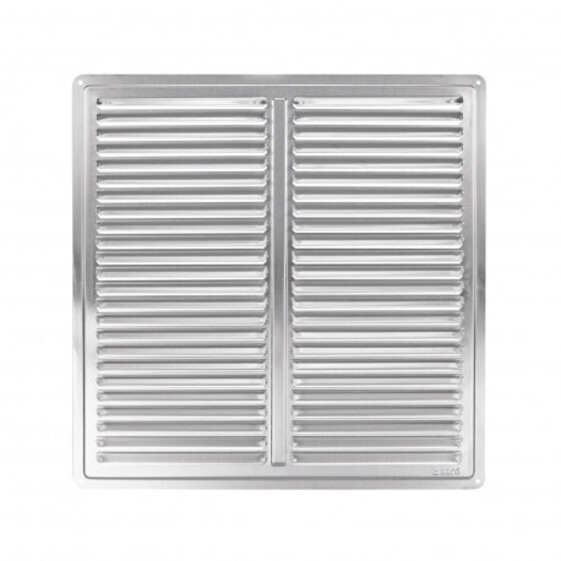 Dvierka revízne kovové biele s tlačidlovým zámkom | 150x150 mm