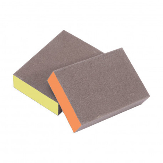 Brús.špongia tuhá 100x70x25mm, zr. 80