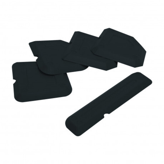 Sada plast. nástrojov k špárovaniu a vyhl.tmelu 5dielov