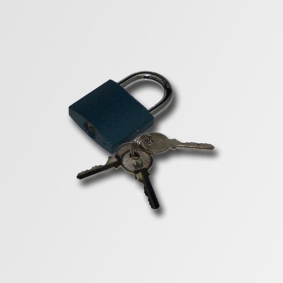 Zámok visiaci 60mm modrý