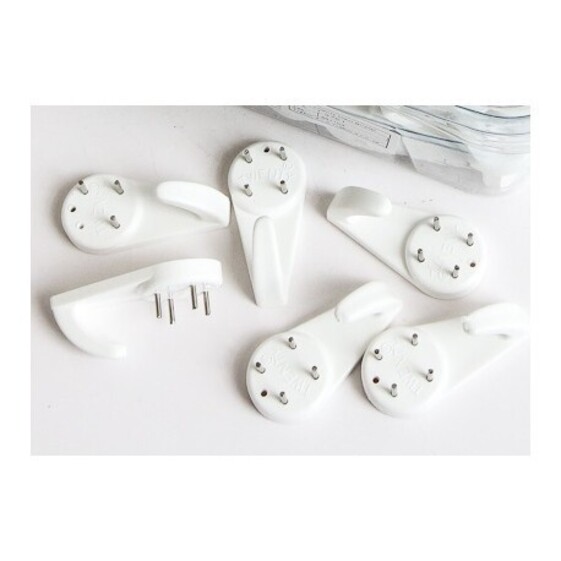 Háčik Twenty Maxi biely 3ks