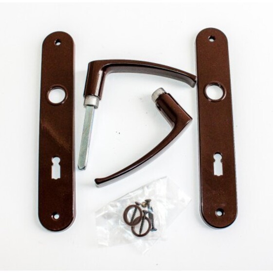 Kľučka MURES 72 kľúčová Hnedá