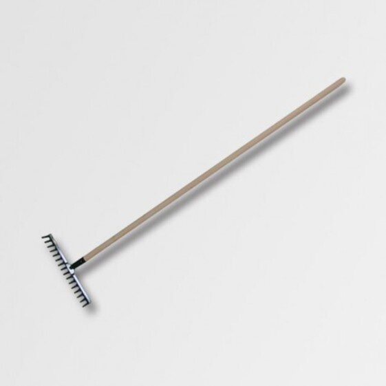 Hrable kovové 16zubov s násadou 160cm