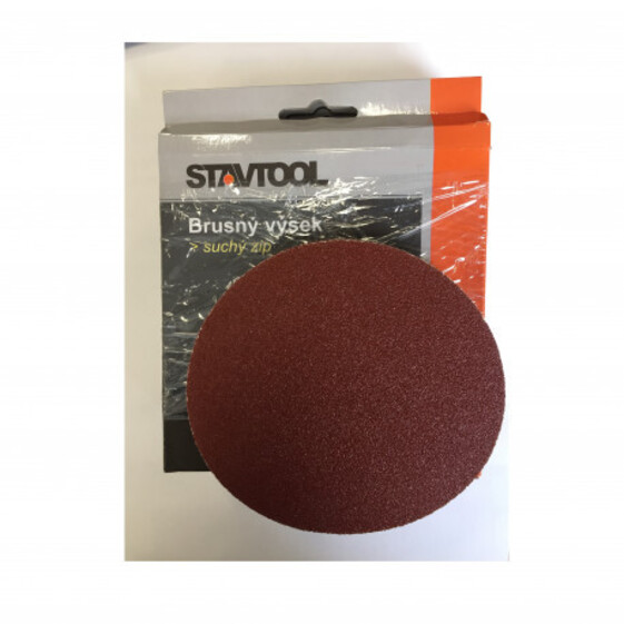 Výsek - suchý zips p125mm/P40