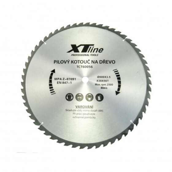 Kotúč pílový s SK plátmi na drevo 305x30mm/40 zubov