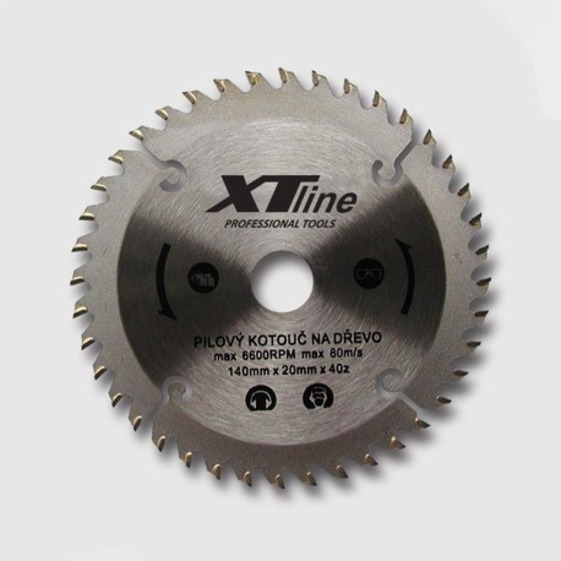 Kotúč pílový s SK plátmi trapézový na drevo 300x30mm/100 zubov