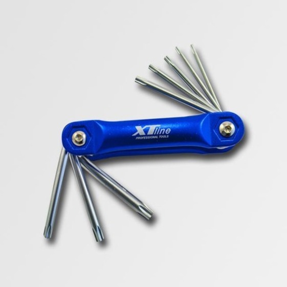 Kľúč torx CrV T9-T40 8 dielny