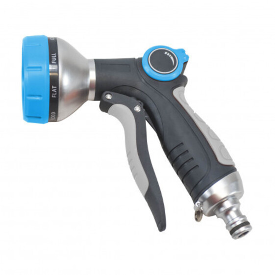 Zavlažovacia pištoľ kovová 8 funkcií