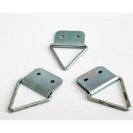 Záves obrazu trojuholníkový niklový 20mm 5ks