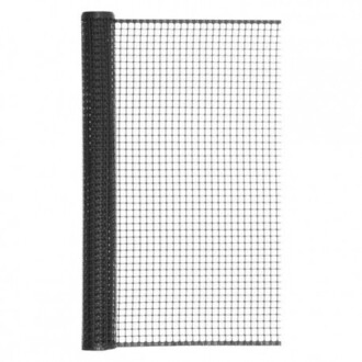 Pletivo záhradné 20x20mm 1x5m čierne