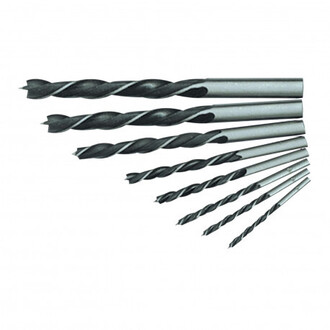 Vrtáky do dreva 3-10mm sada 8 dielov