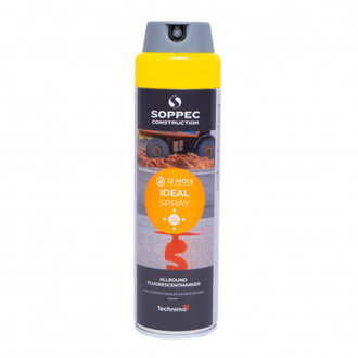 Farba značk. spray SOPPEC Ideal 360° žltý 500 ml