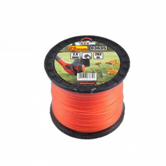 Struna do kosačky 2,4x262m guľatá