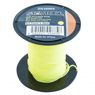 Špagát 50m 1,7mm žltý