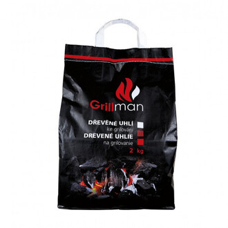 GRILLMAN Drevené uhlie 2 kg
