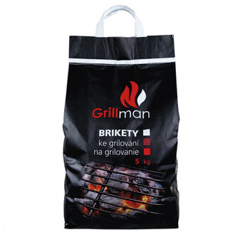 GRILLMAN Brikety na grilovanie 5 kg