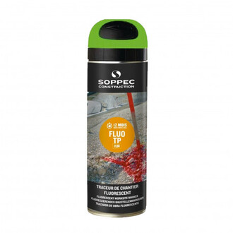 Farba značk. spray Soppec Fluo TP, 12M zelený 500 ml
