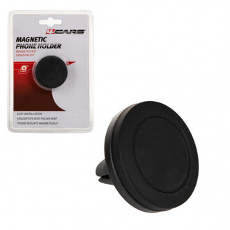 Magnetický držiak telefónu s upevnením na vetracích otvoroch- čierny