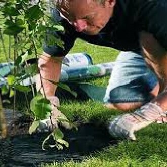 Netkaná textília Geotex čierna 50g/m2 1,6x100m