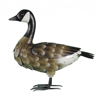 Kovová dekorácia - hus GOOSY