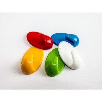 Háčik samolepiaci malý A Mix 50ks/bal