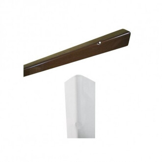 Roh ochranný biely bez dier 150cm 2TR