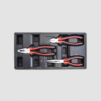 Kliešte sada 3 diely PVC pláto