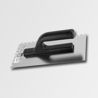 Hladítko nerez 270x127/12x12mm