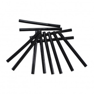 Tyčinky lepiace čierne 7,2x100mm 12ks