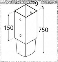 patka-stlpiku-spicata-91x750x150mm-1